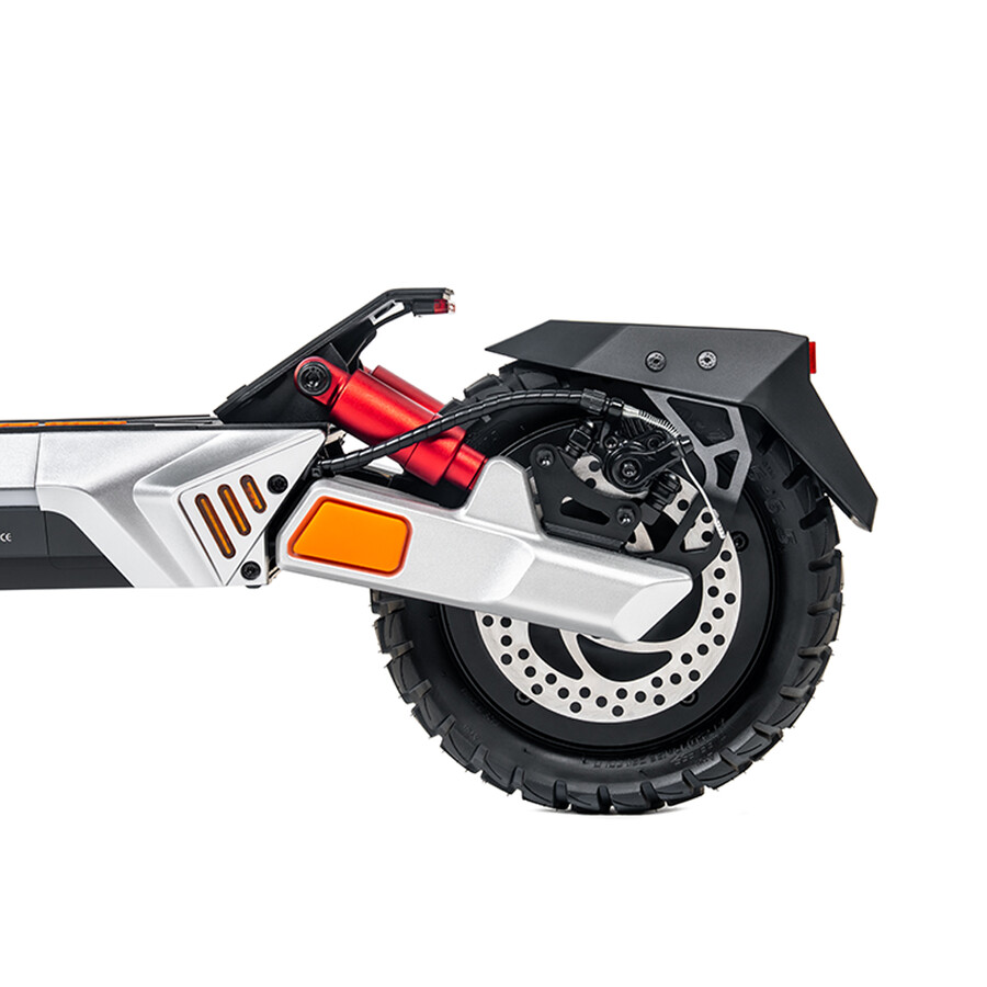 kukirin m4 max elscooter – pro-fjädring och metallfinish