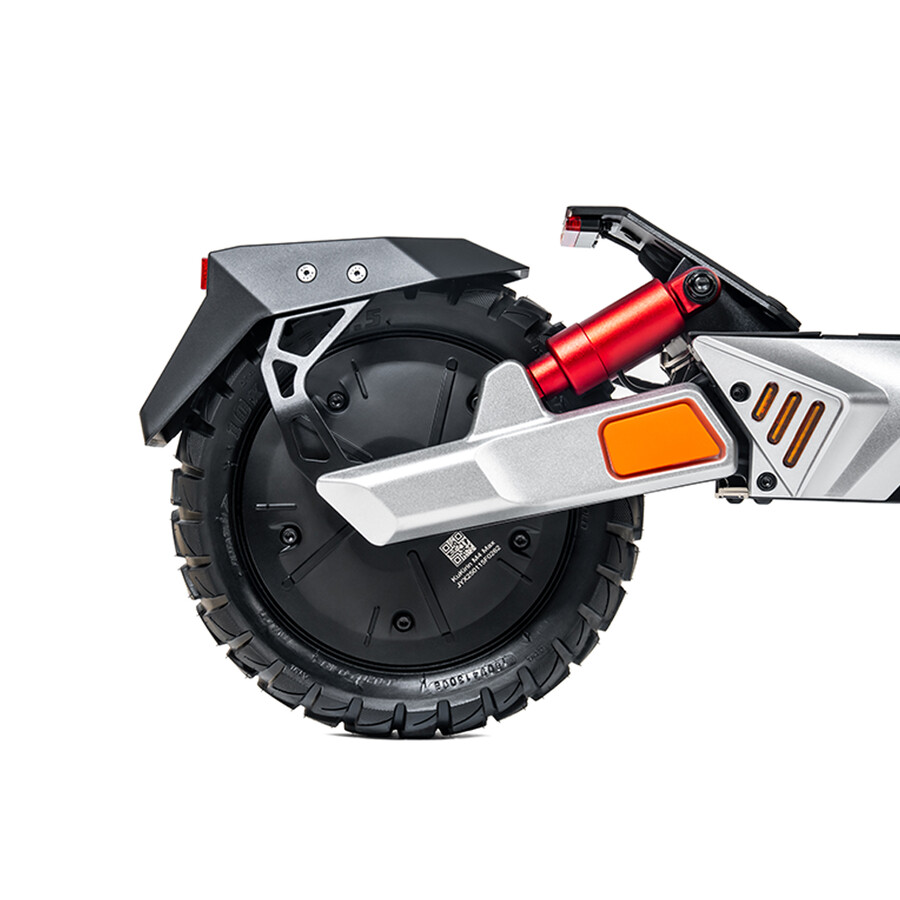 kukirin m4 max elscooter – pro-fjädring och metallfinish
