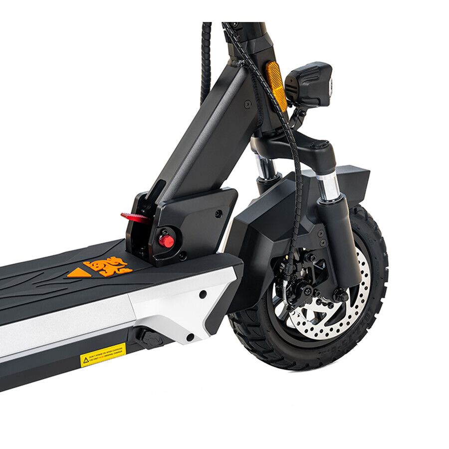 kukirin m4 max elscooter – pro-fjädring och metallfinish