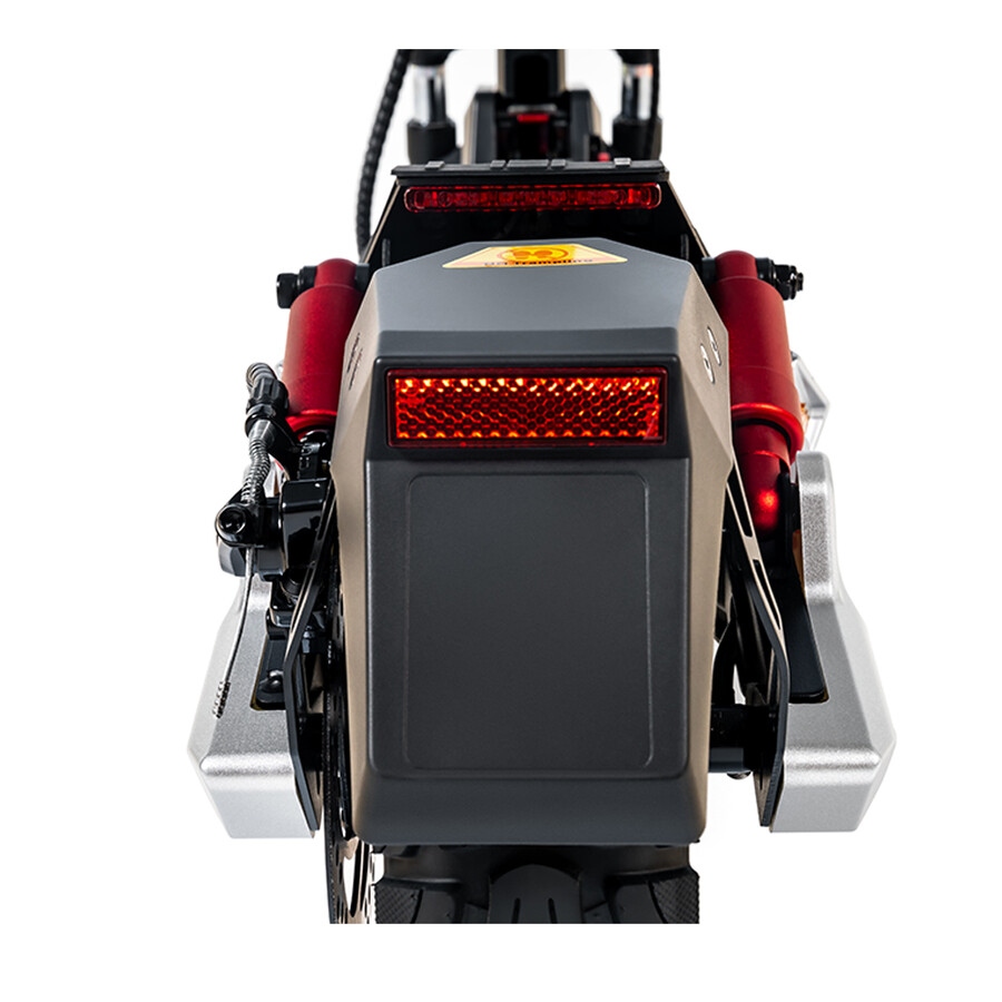 kukirin m4 max elscooter – pro-fjädring och metallfinish