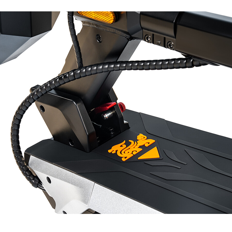 kukirin m4 max elscooter – pro-fjädring och metallfinish