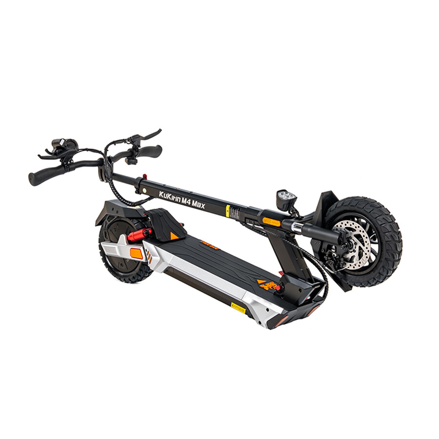 kukirin m4 max elscooter – pro-fjädring och metallfinish