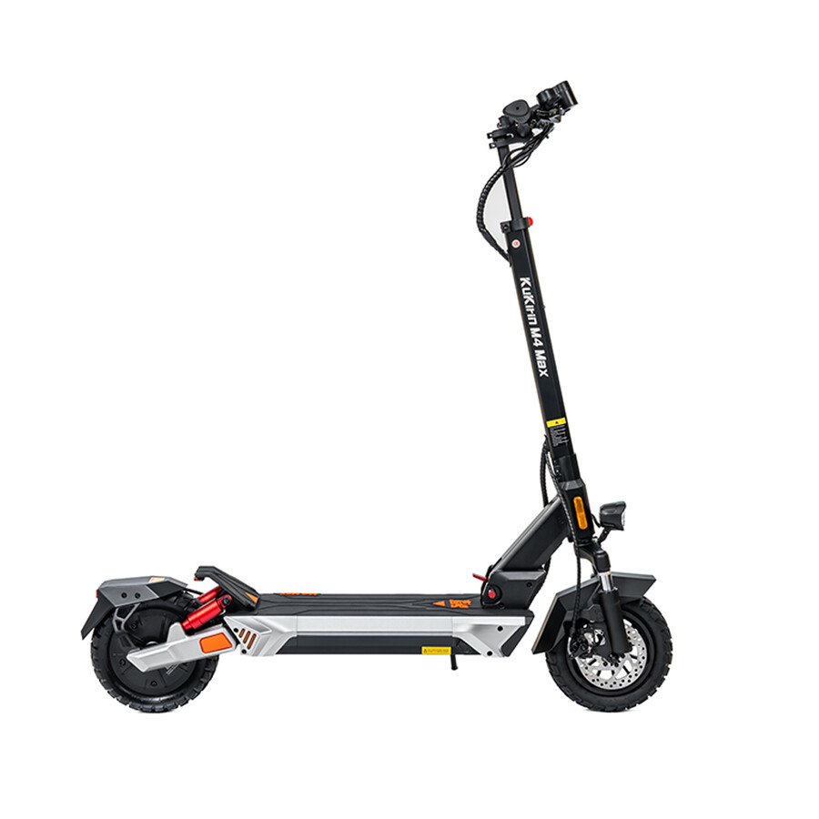 kukirin m4 max elscooter – pro-fjädring och metallfinish