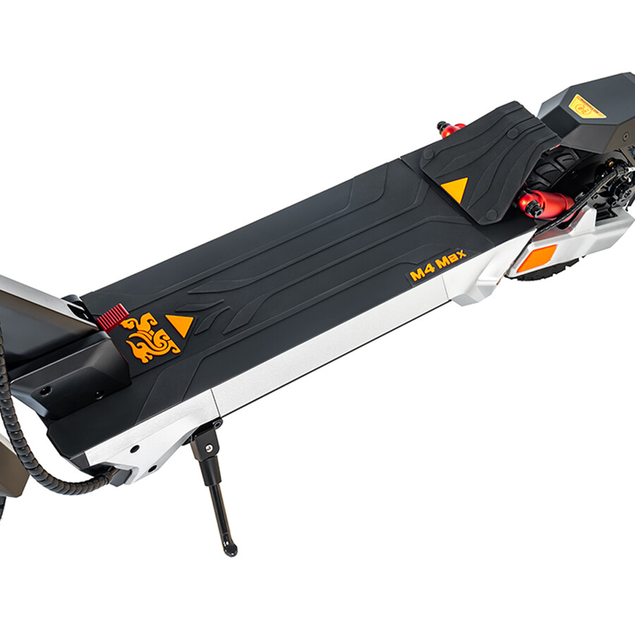 kukirin m4 max elscooter – pro-fjädring och metallfinish